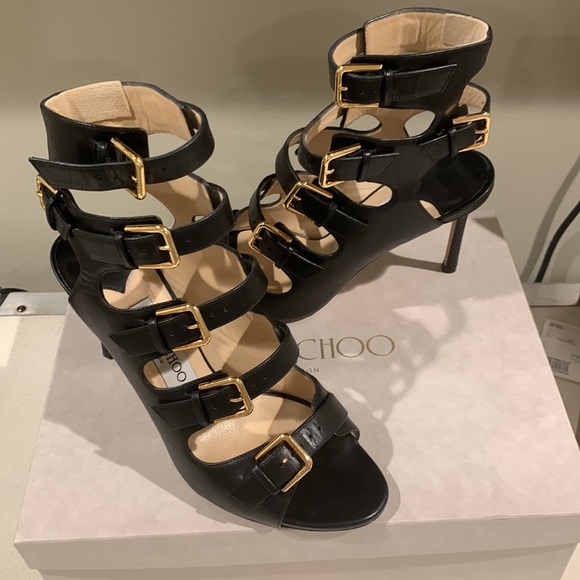 Jimmy Choo Black Heels- Host Pick🎉 - Picture 2 of 4